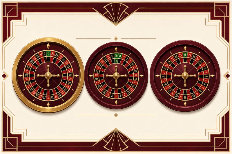 Roulette Varianten – Europäisch, Amerikanisch und Französisch